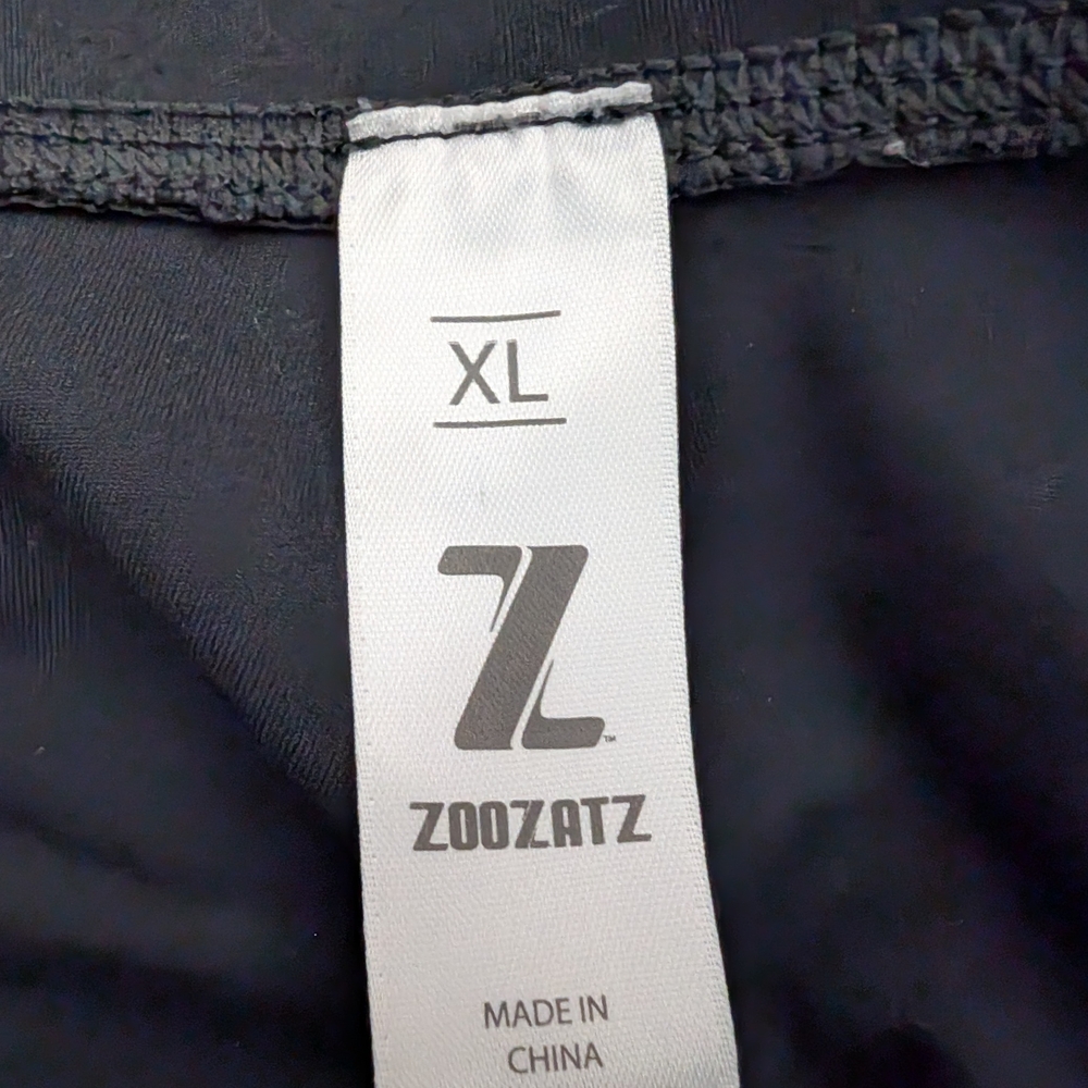 Black Leggings with Pink Oregon Ducks Logo - Picture 11 of 12